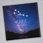 Taurus | Personalisiertes Sternbild Magnet