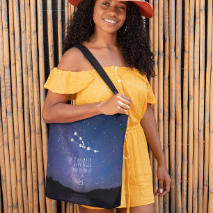 Taurus Personalized Zodiac Constellation Tasche