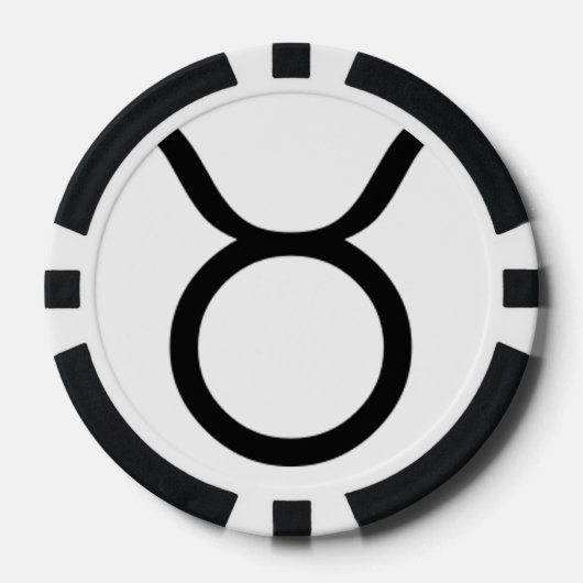Taurus Pokerchips (Vorderseite)