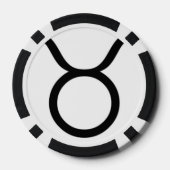 Taurus Pokerchips (Rückseite)