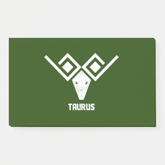 Taurus Post-it Klebezettel (Vorderseite)