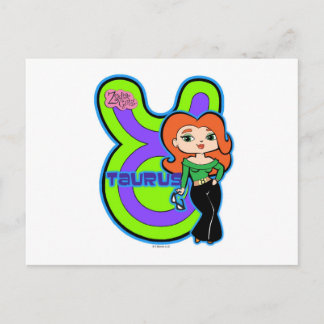 Taurus Postcard Postkarte