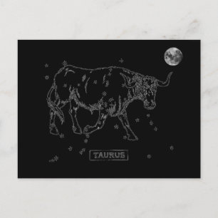 Taurus Postcard Postkarte