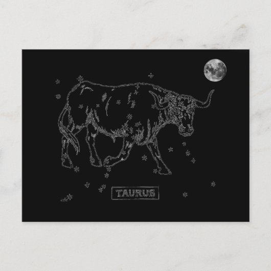 Taurus Postcard Postkarte (Vorderseite)