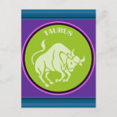 Taurus Postcard Postkarte (Vorderseite)