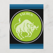 Taurus Postcard Postkarte (Vorderseite)