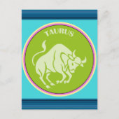 Taurus Postcard Postkarte (Vorderseite)