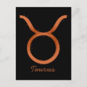 Taurus Postcard Postkarte (Vorderseite)