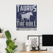 Taurus Poster (Heimbüro)
