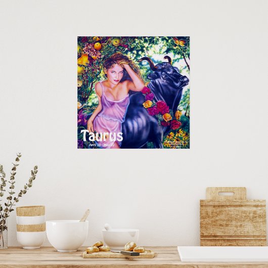 Taurus Poster (Küche)