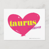 Taurus Postkarte (Vorderseite)