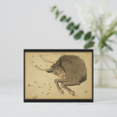 Taurus Postkarte (Stehend Vorderseite)