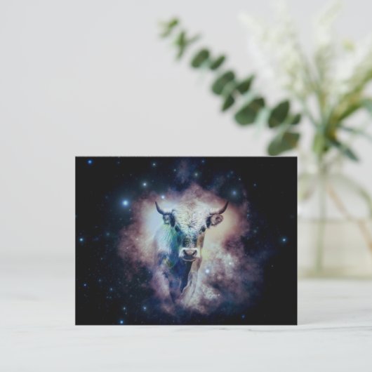 Taurus Postkarte (Stehend Vorderseite)