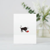 Taurus Postkarte (Stehend Vorderseite)