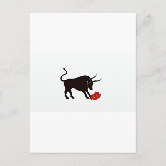 Taurus Postkarte (Vorderseite)