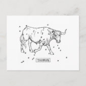 Taurus Postkarte (Vorderseite)