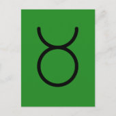Taurus Postkarte (Vorderseite)