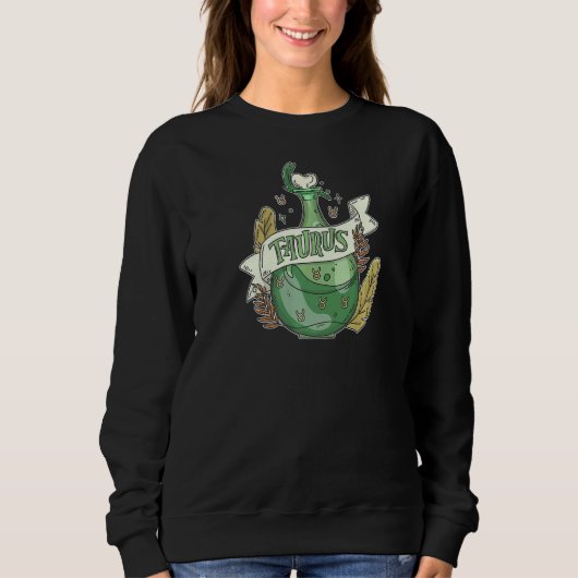 Taurus Potion Magische Astrologie Sweatshirt (Vorderseite)