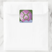 Taurus Quadratischer Aufkleber (Tasche)