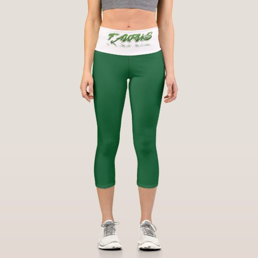 Taurus Reflection Capri Leggings (Vorderseite)
