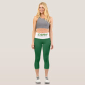 Taurus Reflection Capri Leggings (Vorderseite)