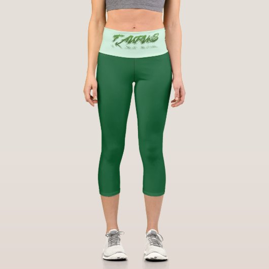 Taurus Reflection Capri Leggings (Vorderseite)