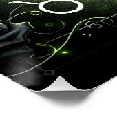 Taurus "Rooted in Strength" Glossy Poster (Ecke)