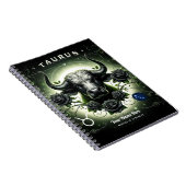 Taurus "Rooted in Strength" SpiralNotebook Notizblock (Rechte Seite)