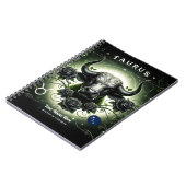 Taurus "Rooted in Strength" SpiralNotebook Notizblock (Linke Seite)