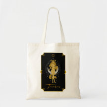 Taurus Saucy signiert Astrologisches Tote Bag