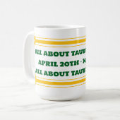Taurus Season Tasse (Vorderseite Links)