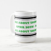 Taurus Season Tasse (Vorderseite Links)