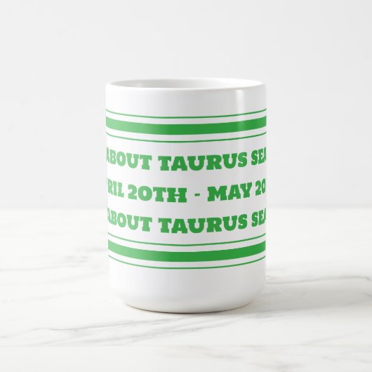 Taurus Season Tasse (Mittel)