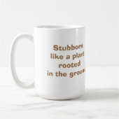 Taurus Shady Zodiac Funny Kaffeetasse (Links)