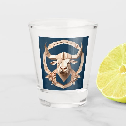 Taurus Shot Glass Schnapsglas (Vorderseite)