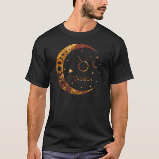 Taurus Sign Tshirt (Vorderseite)