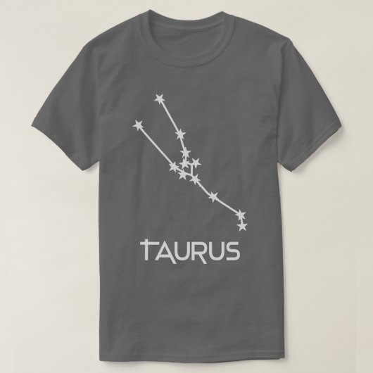 Taurus Sign Zodiac T-Shirt (Design vorne)