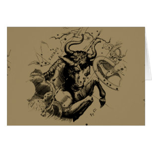 Taurus Signature Constellation Hevelius ca. 1690