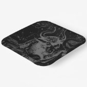 Taurus Signature Constellation Hevelius ca. 1690 Pappteller (Gewinkelt)