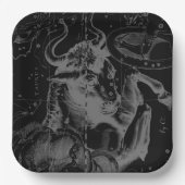 Taurus Signature Constellation Hevelius ca. 1690 Pappteller (Vorderseite)