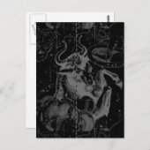 Taurus Signature Constellation Hevelius ca. 1690 Postkarte (Vorne/Hinten)