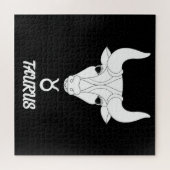 Taurus-Silhouette Puzzle (Horizontal)