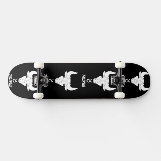 Taurus-Silhouette Skateboard (Horizontal)