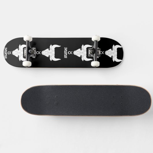 Taurus-Silhouette Skateboard (Horizontal)