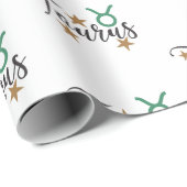 Taurus Star Schildkröten Whitepaper Geschenkpapier (Rolleneckpunkt)