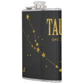 Taurus Star Sign Flachmann (Links)