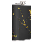 Taurus Star Sign Flachmann (Rechts)