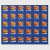 Taurus Star Sign Gift Wrap, Vintager Art chic Geschenkpapier (Flach)