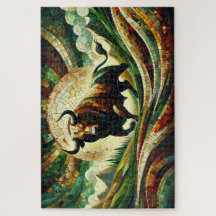 Taurus: Stärke in Mosaiken