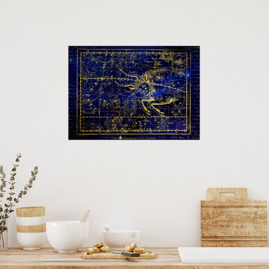 Taurus-Sternbild Poster (Küche)